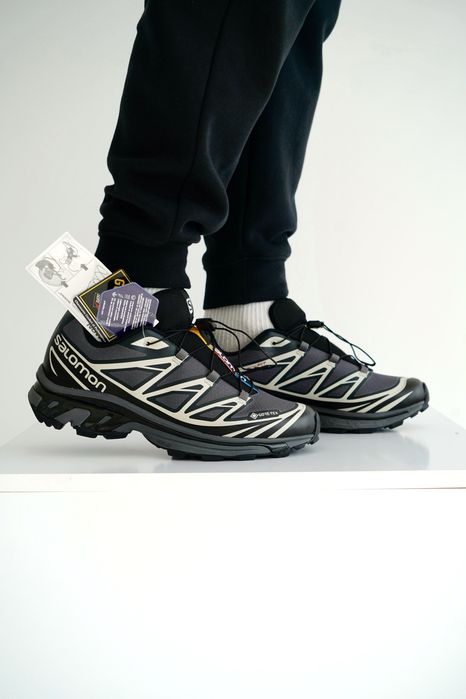 Salomon xt-6 gtx black/grey Salomon Gore-Tex XT-6 Goretex Саломон хт6