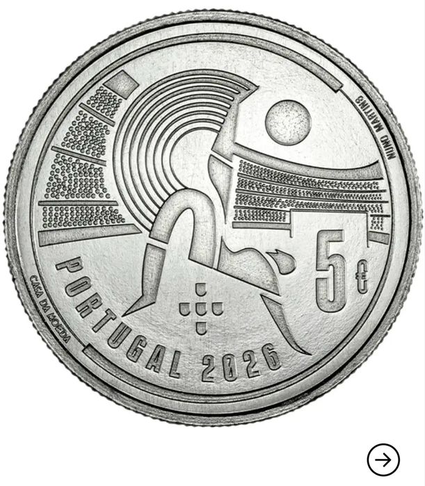Rolo de 20 Moedas FIFA World Cup 2026 5€