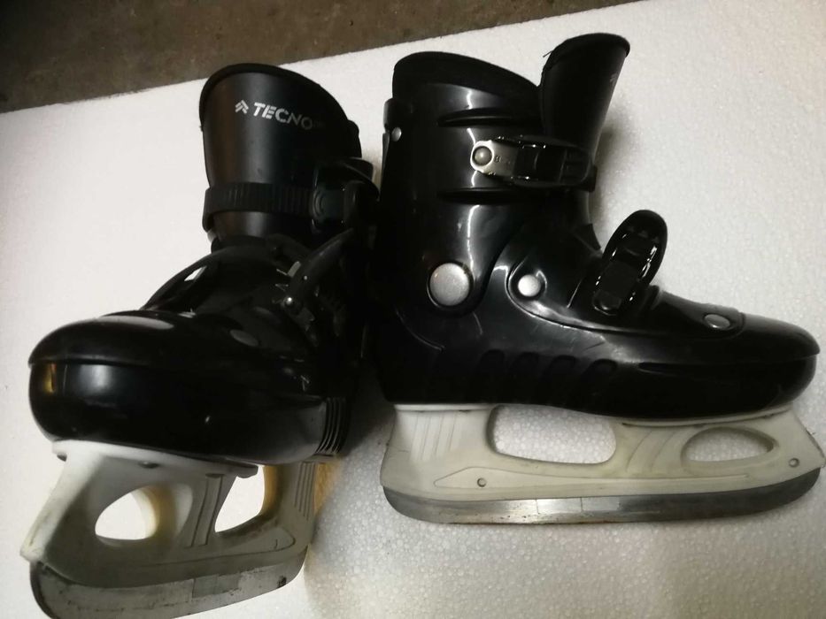 łyżwy czarne rozmiar 36