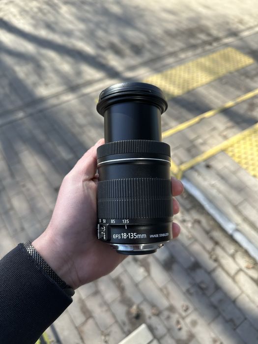 canon ef s 18 135mm - купити об'єктиви - Ціна на OLX.ua