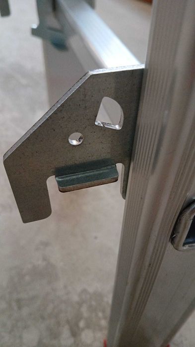 Escada Tripla 3m (7m Úteis) c/ Corda Degrau Quadrado Nova - Fábrica