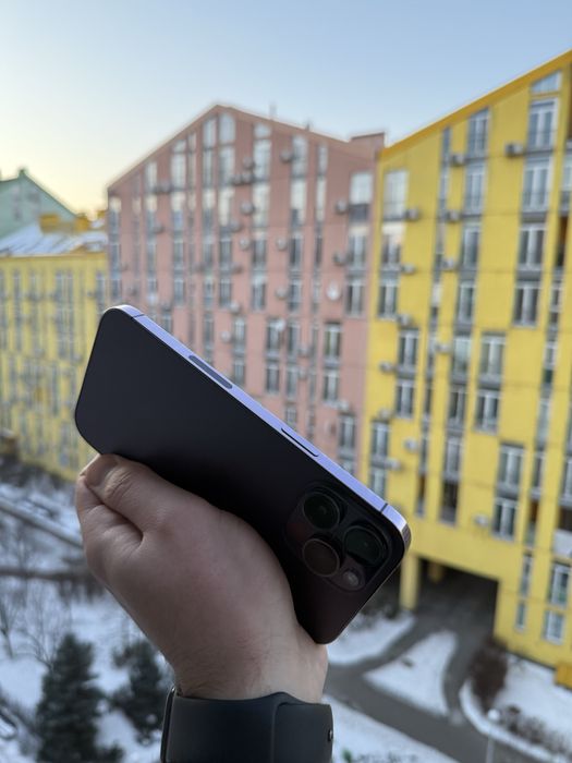 93% Аккум iPhone 14 Pro Max 256Gb Deep Purple Neverlock Айфон про мах