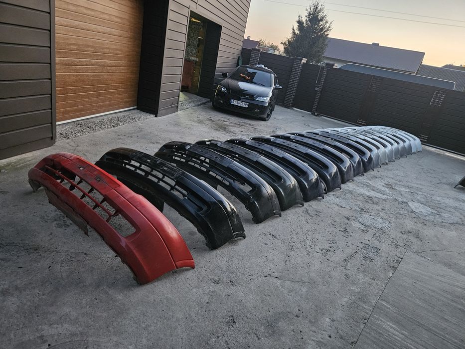 Бампер передній Опель Астра Г Ж Opel Astra G Розборка Шрот Запчастини