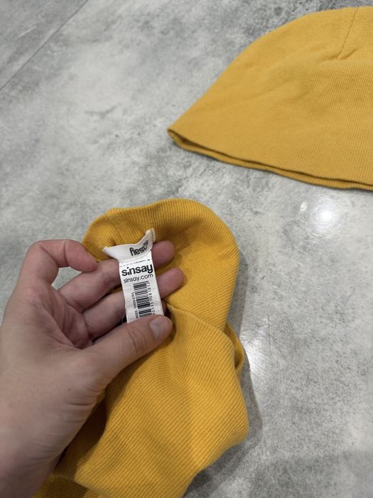 Zestaw czapka i szalik jesień akcesoria L sinsay