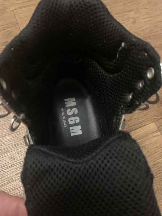 msgm черевики кросівки ботінки італія устілка 23 -24