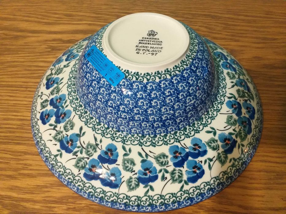 Talerz do spaghetti 25cm GAT1 Ceramika Artystyczna Boleslawiec