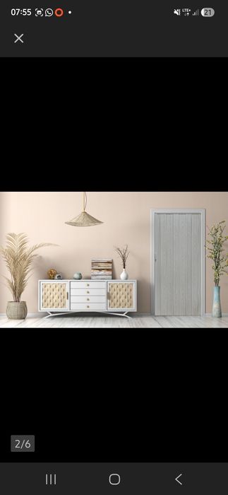 Drzwi przesuwne harmonijkowe  80