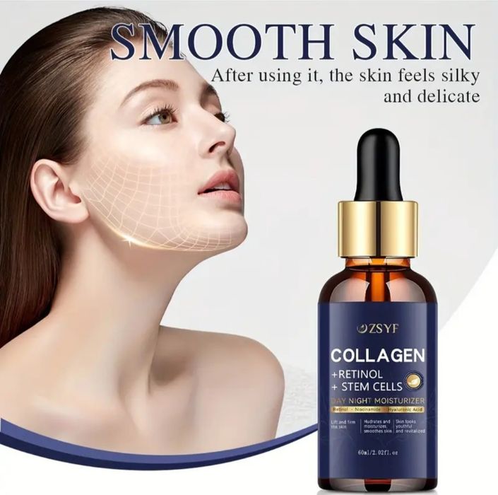 Serum do Twarzy z Kolagenem i Retinolem – 60 ml
