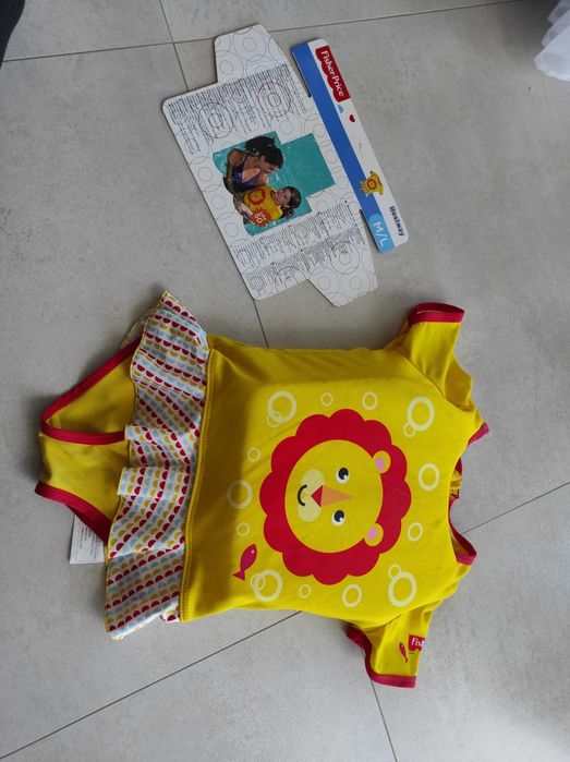 Fischer Price kamizelka nauka pływania basen strój kąpielowy bestway