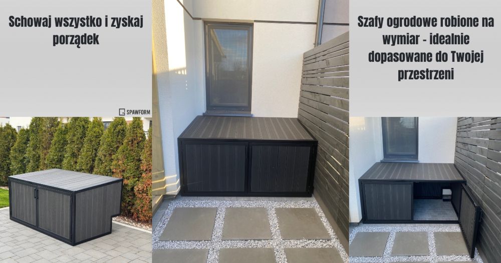 Szafa ogrodowa na wymiar