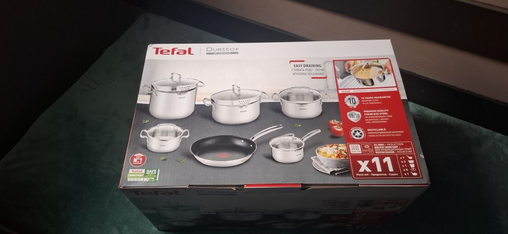 Sprzedam garki tefal