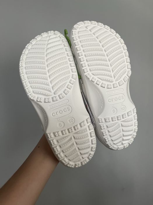 Крокси білі crocs classic 40 41 нові уцінка