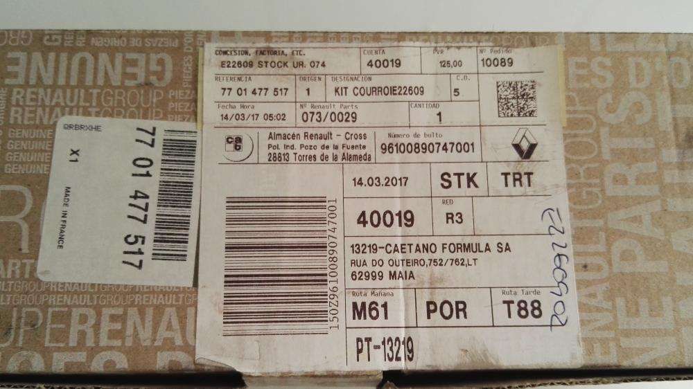 Kit Correia de Acessórios RENAULT