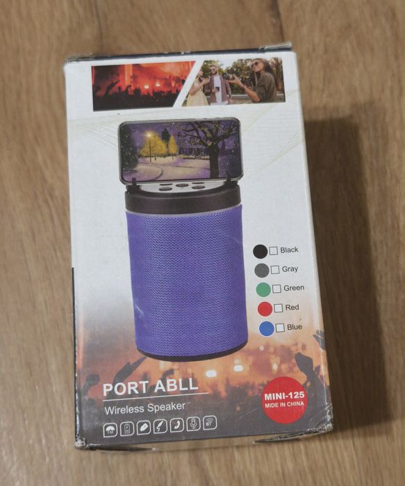 Портативная колонка RGB125