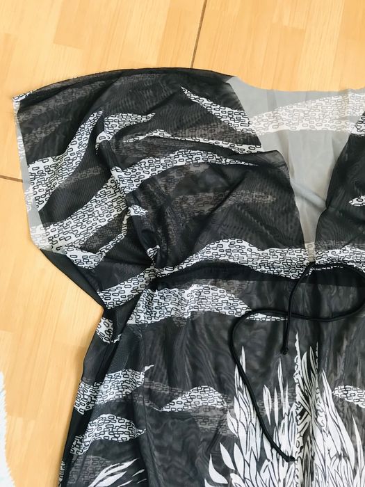 Нова сіточка пляжна сукня розмір XXL 52-58 максі накидка купальник