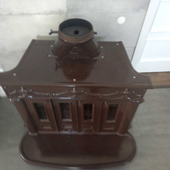 Salamandra a Lenha Hergóm Franklin 82 – Ferro Fundido – 16,5 kW