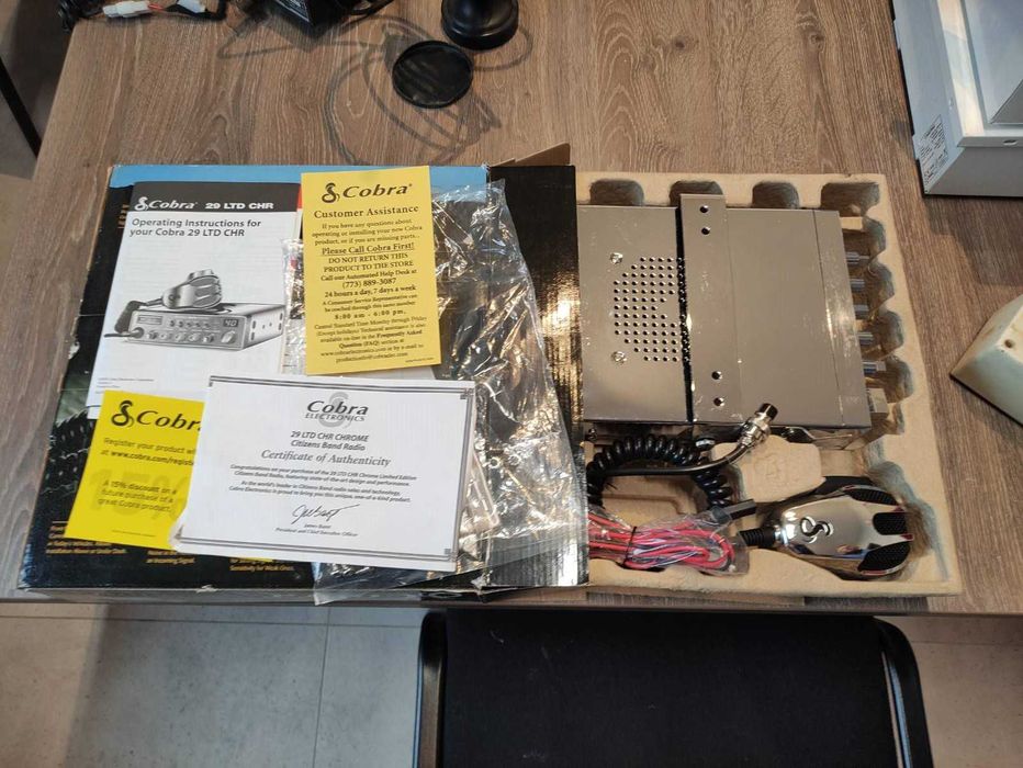 Radio CB COBRA 29LTD Chrome NOWE z Ameryki przestrojone