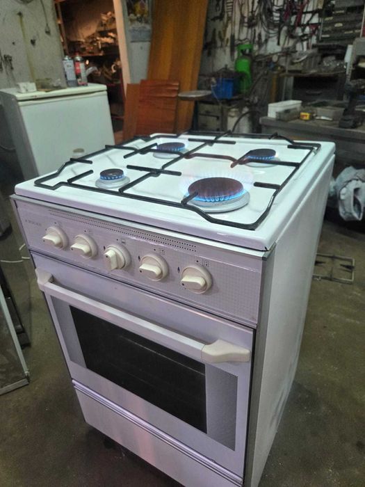 Fogão e forno a gas de botija 85x50x50