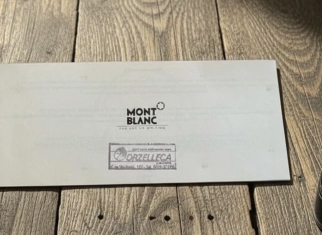 Montblanc Meisterstück 149 + caixa e tinteiro