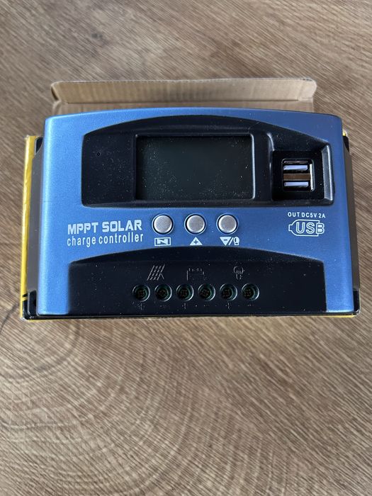 MPPT контроллер солнечных панелей 12/24В 30А