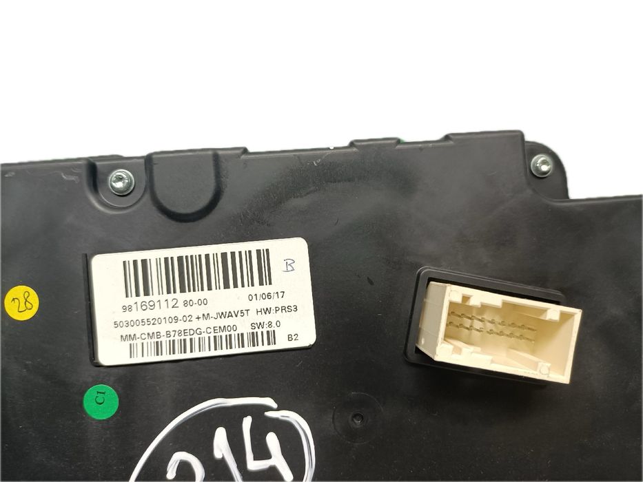 Quadrante / painel de instrumentos CITROËN C4 Picasso II