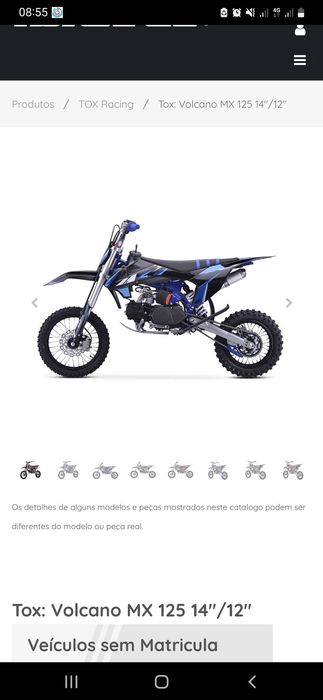 Tox Racing 125cc Nova 0km