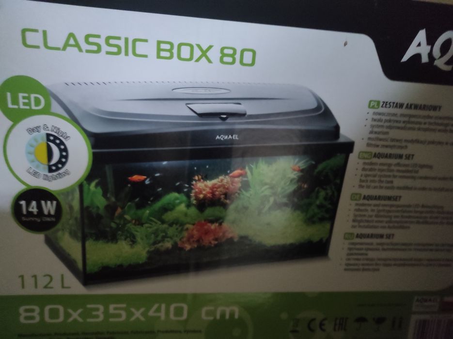 Zestaw akwariowy clasic box 80 - 112 l