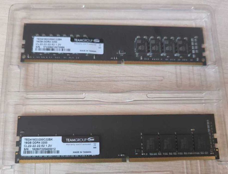 Не актуально | Оперативна пам'ять 32GB DDR4 3200MHz 2x16 Team Group El