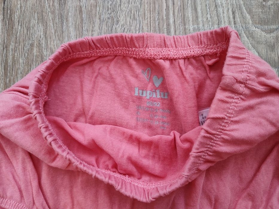 Bawełniane bloomersy majtki pod sukienkę na pampers Lupilu 86/92