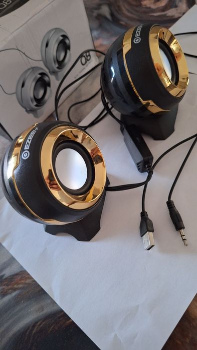 Colunas de Som USB Ezen O8, caixa de som, parlantes