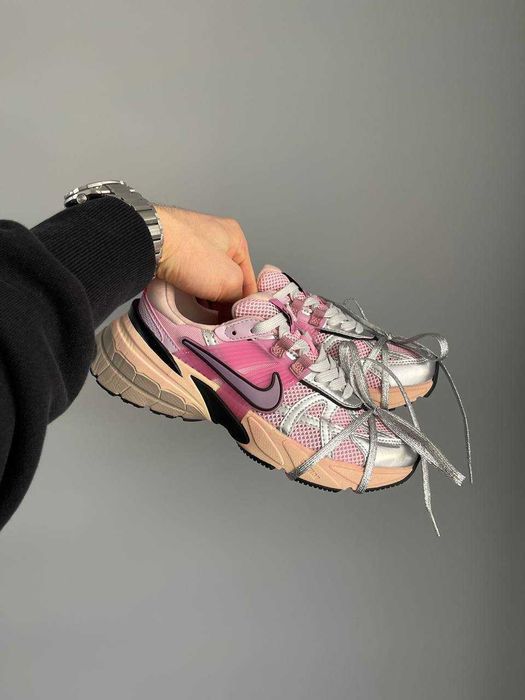 !SALE! Nike V2K Runtekk Beige Pink Silver 36 37 38 39 40 41 найк в2к