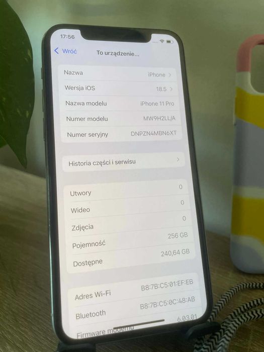 iPhone 11 Pro 256gb 72% | Stan dobry | Ekran lekko odstaje