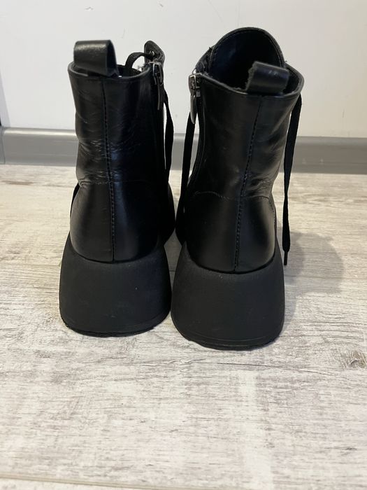 Шкіряні зимові жіночі черевики