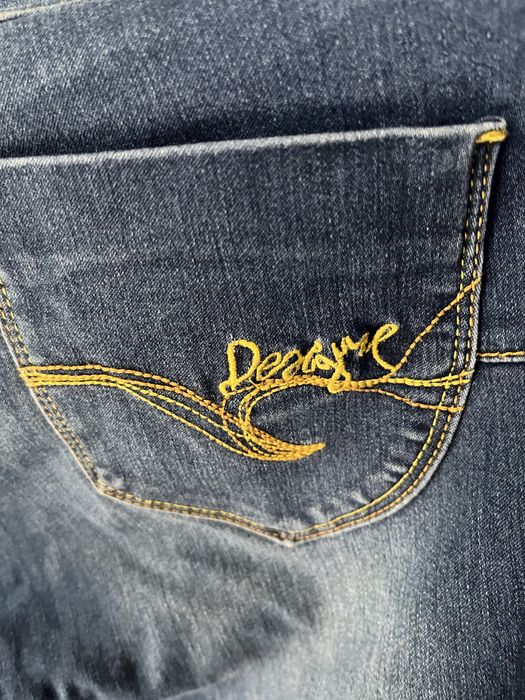 Spodnie jeansowe jeansy damskie marki Desigual rozmiar 32