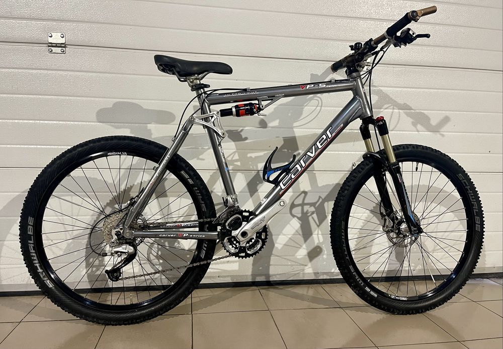 Велосипед carver двохпідвіс 26