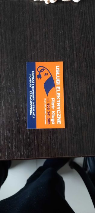 Elektryk Usługi elektryczne
