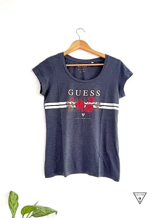 T-shirt Guess Azul M