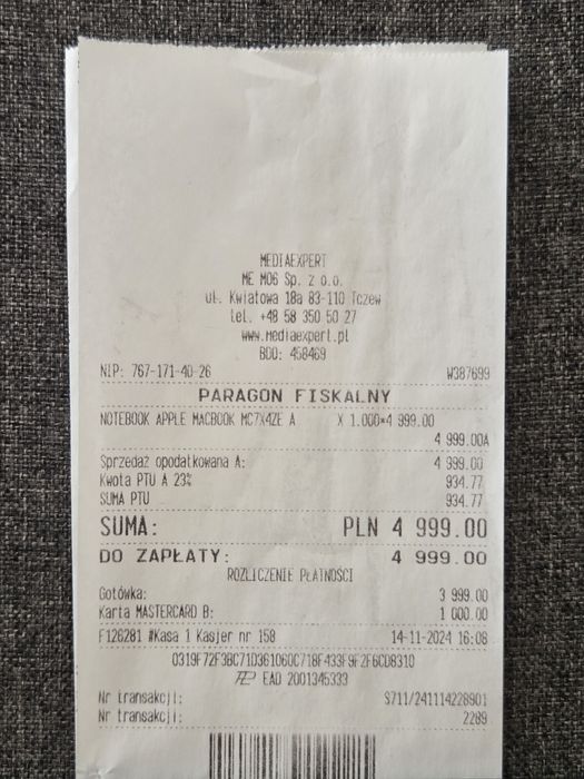 MacBook Air M2 256 GB 16 GB RAM