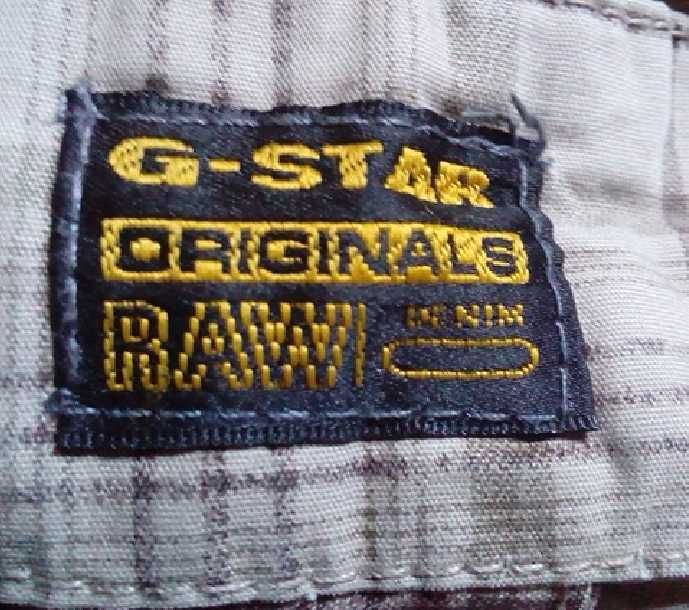 Бренд G-Star тактические патрульные шорты карго хаки размер 32