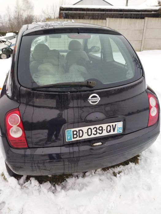 Nissan Micra K12 1.4 skrzynia maska blotnik szyba poduszka