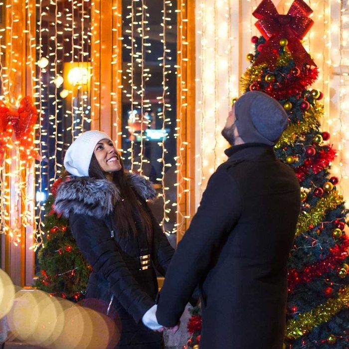 Cortina de luzes, 6 m x 3 m, cortina de luz, nova