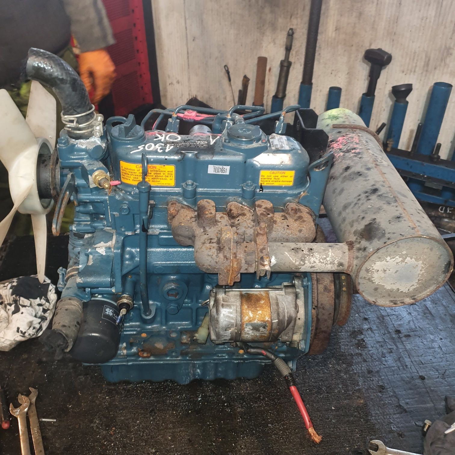 Silnik kubota d1305 Brzozowo Wielkie • OLX.pl