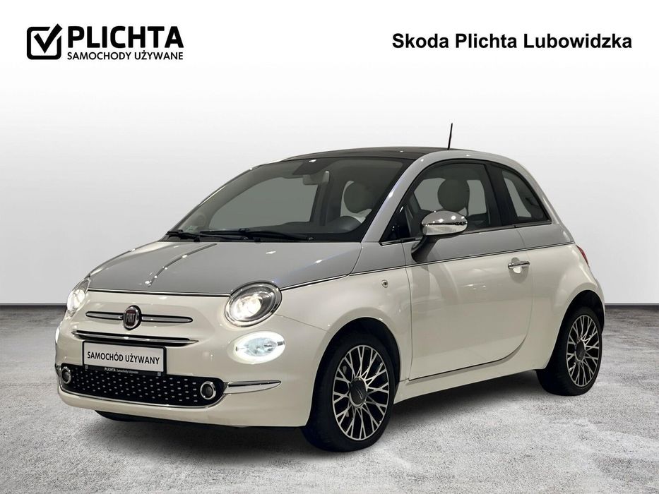 Fiat 500 COLLEZIONE Czujniki parkowania Dach panoramiczny Tempomat Uconnect