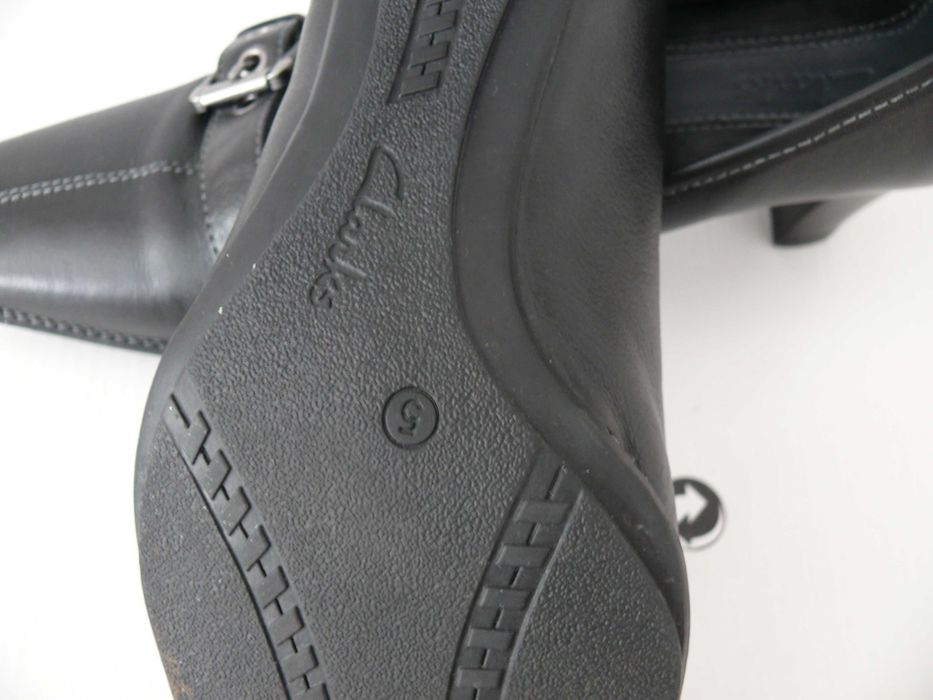 Buty damskie "Clarks" czółenka skóra 100%