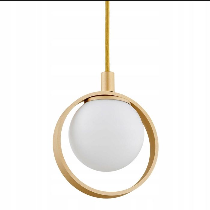 2 sztuki lampa wisząca argon saturnia 8257 kolor złoty