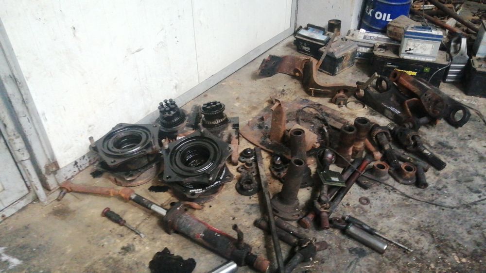 Częśći przedni most Carraro 20.25 si /case.,claas, MC cormik, valtra