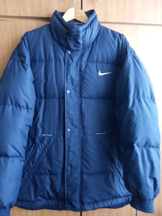 Kurtka Nike męska ocieplana puchowa granat