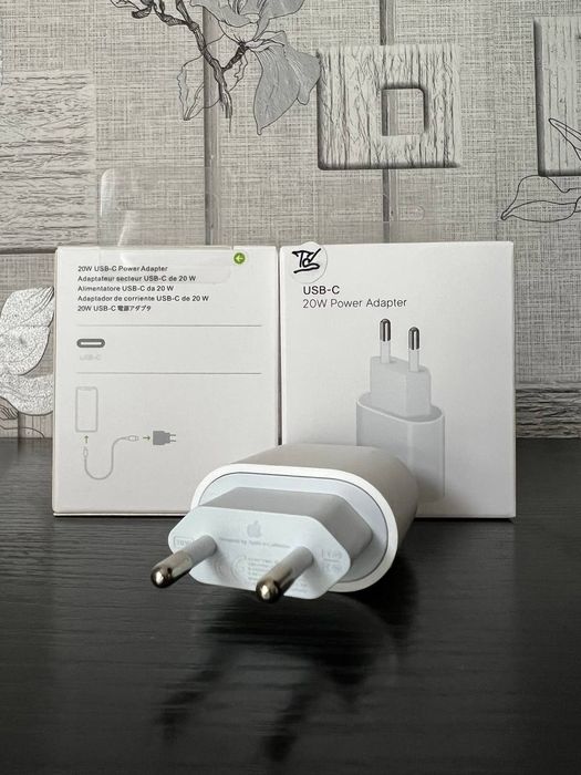 Оригінальний блок 20 ват для айфон USB-C зарядне оригінал оем