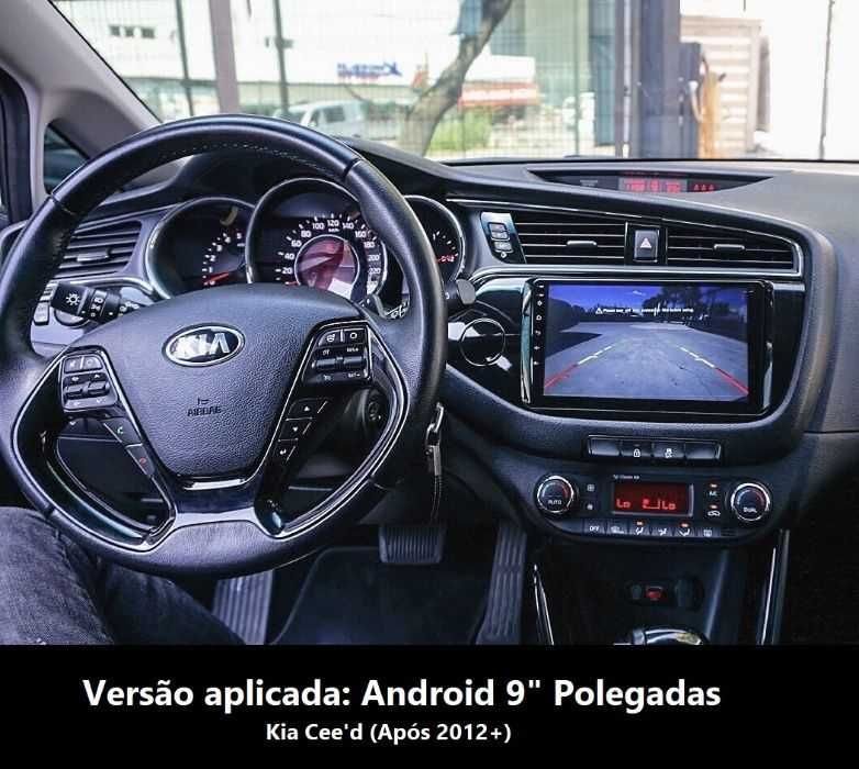 (NOVO) Rádio 2DIN • KIA Ceed (2007 a 2019) • Android JD Cee'd [4+64GB]