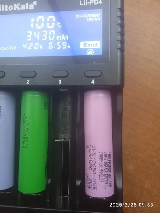 Новий  акумулятор 18650 Samsung 35e , 2023рік